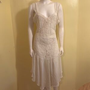Vintage 1970’s nightgown lingerie women’s gown sz L